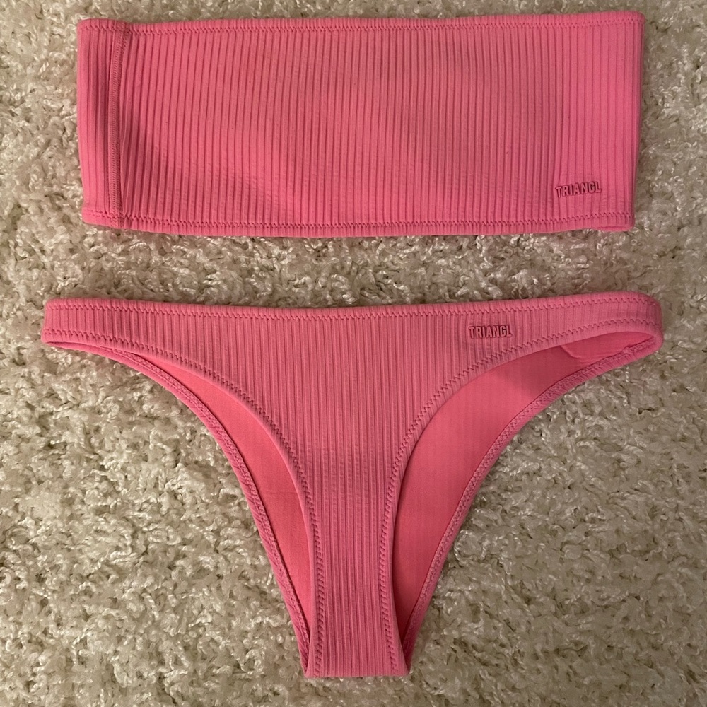 Triangl Pink Bikini - Size Small